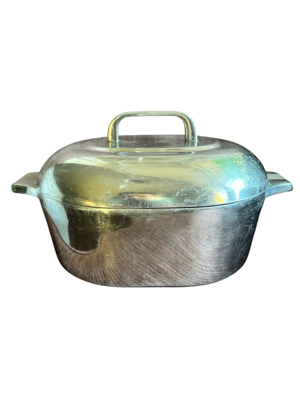 Vintage Wagner Ware Magnalite Roasterette 4.5 Qt GHC Oval Aluminum Roaster- RARE